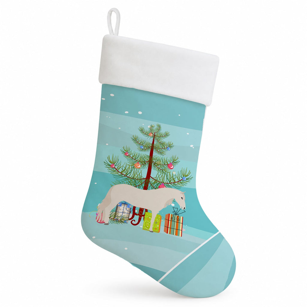 Paso Fino Horse Christmas Holiday Stocking Double-Sided Print, Polyester Suede,11x18, Made in USA