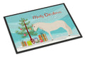 Paso Fino Horse Christmas Doormat Indoor Outdoor 18H X 27W Front Door Mat Rugs for Entryway, Non Slip Washable