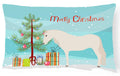 Paso Fino Horse Christmas Decorative Throw Pillow 12x16 Indoor Outdoor Accent Cushion, Fabric Cover with Insert for Sofa, Bed, Porch & Living Room