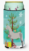 Orlov Trotter Horse Christmas Tall Boy Hugger Can Cooler Sleeve Machine Washable Drink Collapsible Insulator Beverage Insulated Holder