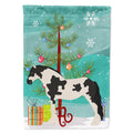 Cyldesdale Horse Christmas House Flag 28x40 Porch Sleeve Pole Decorative Outside Yard Banner Artwork Wall Hanging, Polyester