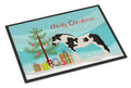 Cyldesdale Horse Christmas Doormat Indoor Outdoor 18H X 27W Front Door Mat Rugs for Entryway, Non Slip Washable