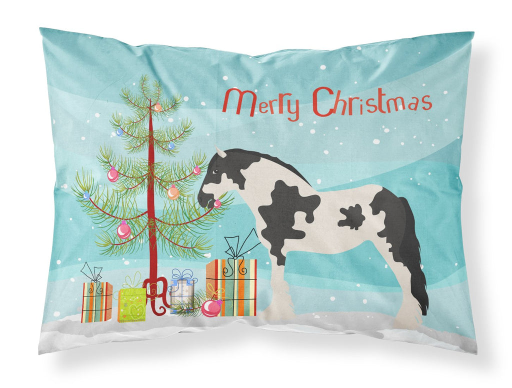 Cyldesdale Horse Christmas Standard Pillowcase Lightweight Super Soft Easy Care Decorative Artwork Pillowcase, Standard