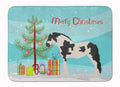 Cyldesdale Horse Christmas Memory Foam Kitchen Mat Machine Washable Anti-Fatigue Cushion Comfort Bath or Kitchen Rug