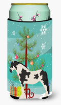 Cyldesdale Horse Christmas Tall Boy Hugger Can Cooler Sleeve Machine Washable Drink Collapsible Insulator Beverage Insulated Holder