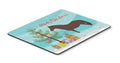 English Thoroughbred Horse Christmas Mouse Pad, Heat Resistant Trivet Hot Pad , Non Slip Rubber Desk Mat, Kitchen Counter Protector, Home Office Decor Gift