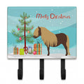Shetland Pony Horse Christmas Leash or Key Holder Wall Hooks, Coat Rack Wall Mount, for Hanging Keys, Towels, Aprons, Leashes