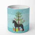 Friesian Horse Christmas Decorative Soy Candle Nature Soy Wax Essential Oil Home Decor Ideal for Bedroom Kitchen Bath Office Gift, 10 oz