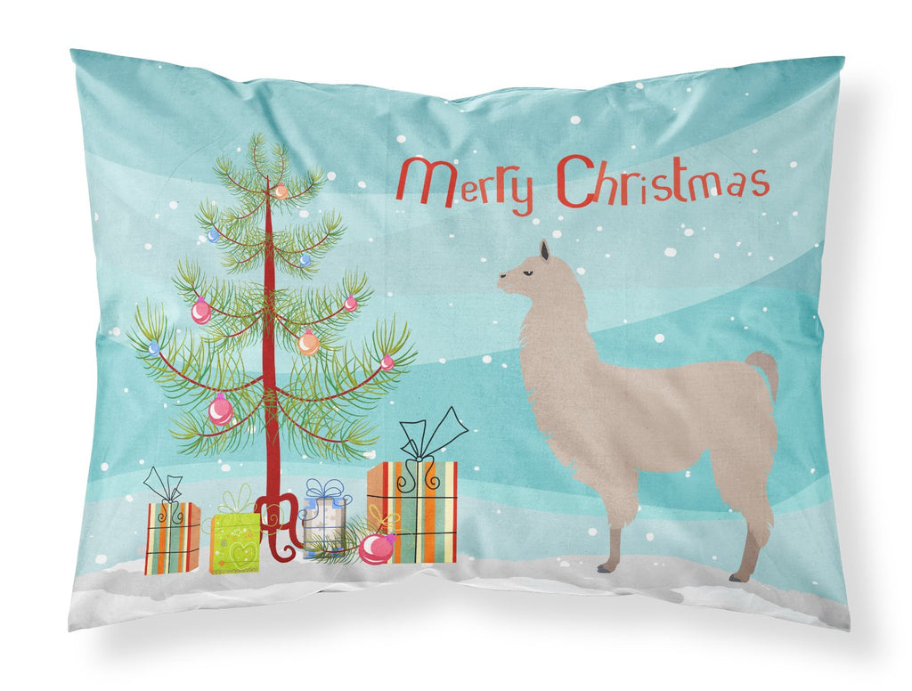Llama Christmas Standard Pillowcase Lightweight Super Soft Easy Care Decorative Artwork Pillowcase, Standard