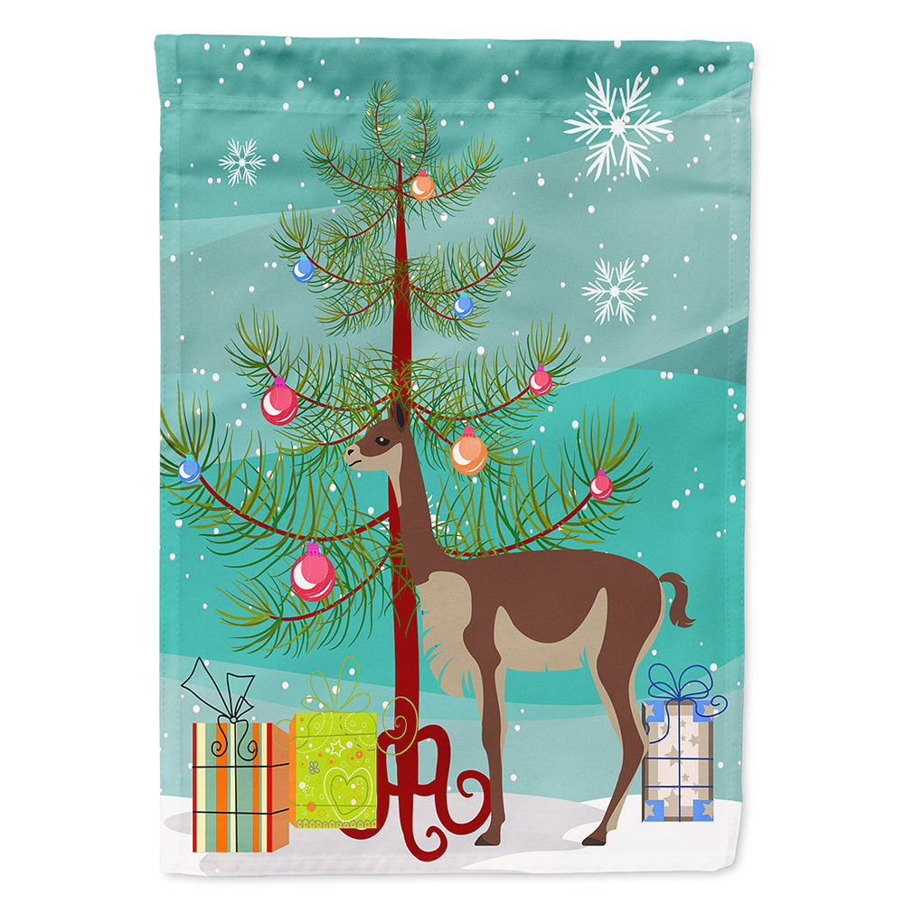 Vicugna or Vicuna Christmas House Flag 28x40 Porch Sleeve Pole Decorative Outside Yard Banner Artwork Wall Hanging, Polyester