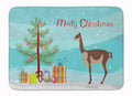 Vicugna or Vicuna Christmas Memory Foam Kitchen Mat Machine Washable Anti-Fatigue Cushion Comfort Bath or Kitchen Rug
