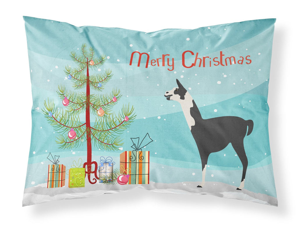 Llama Q' Ara Christmas Standard Pillowcase Lightweight Super Soft Easy Care Decorative Artwork Pillowcase, Standard