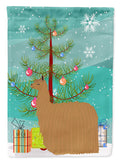 Alpaca Suri Christmas House Flag 28x40 Porch Sleeve Pole Decorative Outside Yard Banner Artwork Wall Hanging, Polyester
