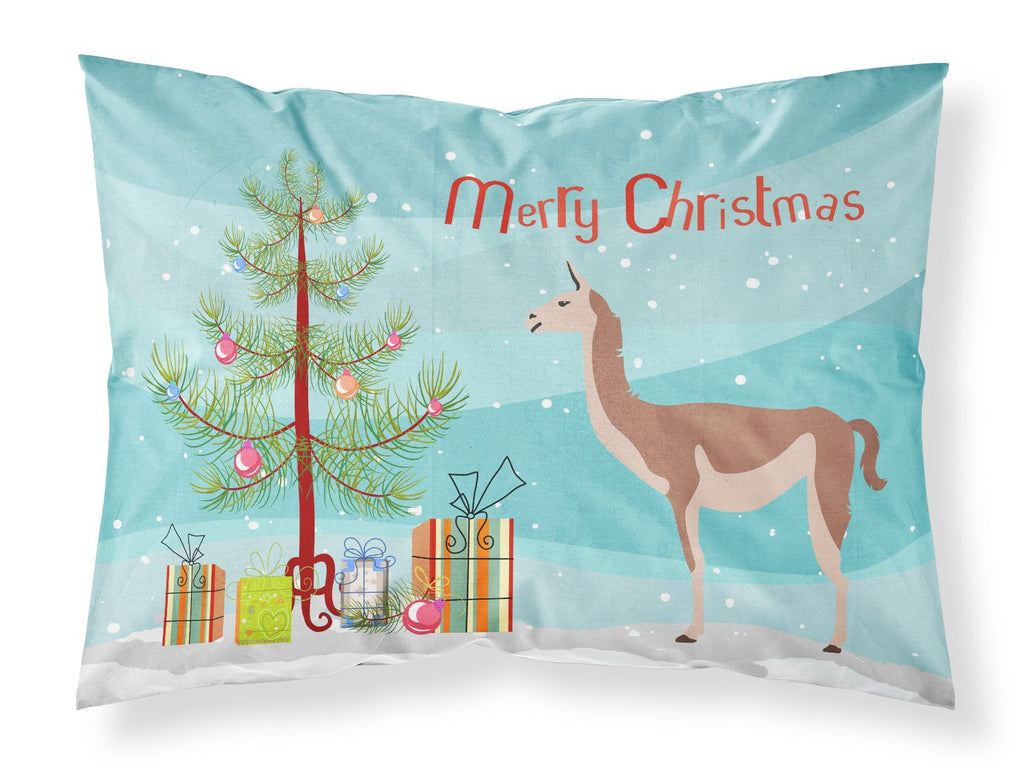 Guanaco Christmas Standard Pillowcase Lightweight Super Soft Easy Care Decorative Artwork Pillowcase, Standard
