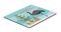 Emu Christmas Mouse Pad, Heat Resistant Trivet Hot Pad , Non Slip Rubber Desk Mat, Kitchen Counter Protector, Home Office Decor Gift