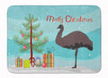 Emu Christmas Memory Foam Kitchen Mat Machine Washable Anti-Fatigue Cushion Comfort Bath or Kitchen Rug