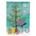 Rhea  Christmas House Flag 28x40 Porch Sleeve Pole Decorative Outside Yard Banner Artwork Wall Hanging, Polyester