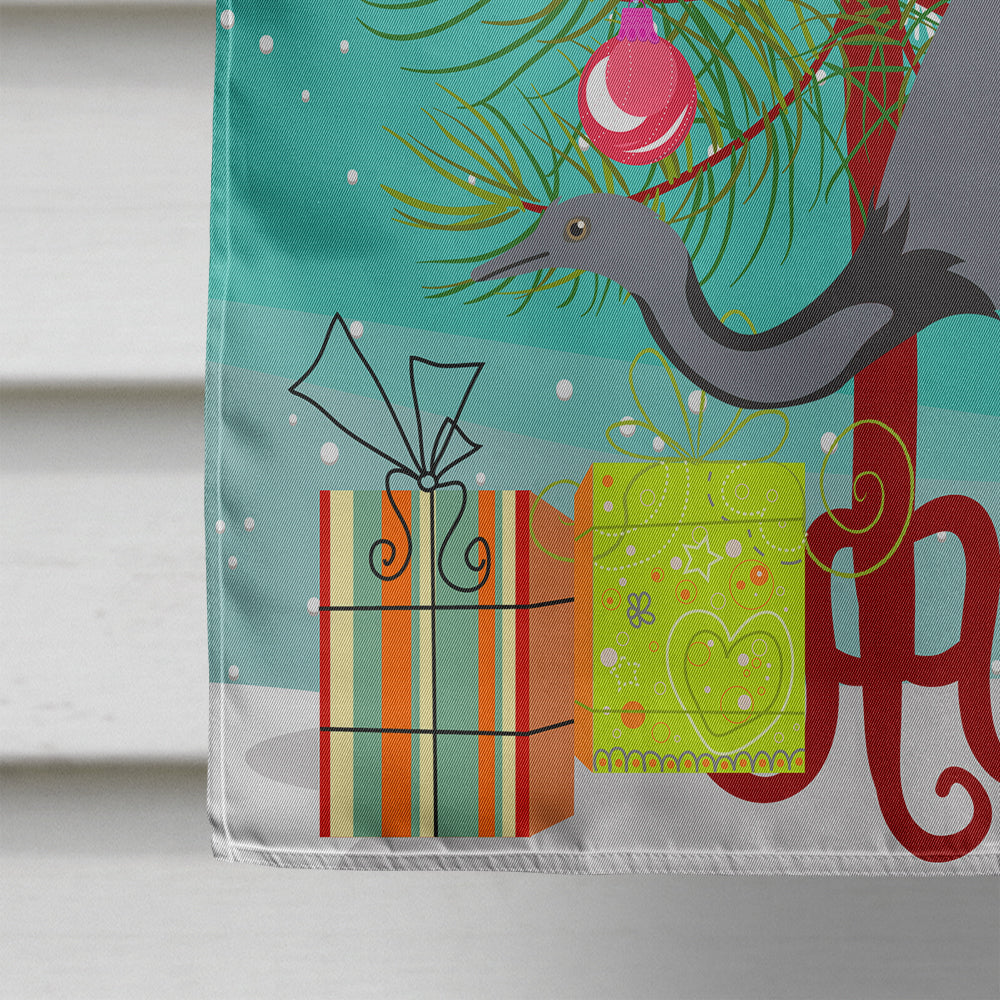 Rhea  Christmas House Flag 28x40 Porch Sleeve Pole Decorative Outside Yard Banner Artwork Wall Hanging, Polyester