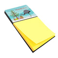 Rhea  Christmas Watercolor Sticky Note Holder Refillable Dispenser Desk Accessory 3x3 Pad Gift