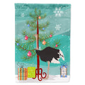 Common Ostrich Christmas House Flag 28x40 Porch Sleeve Pole Decorative Outside Yard Banner Artwork Wall Hanging, Polyester
