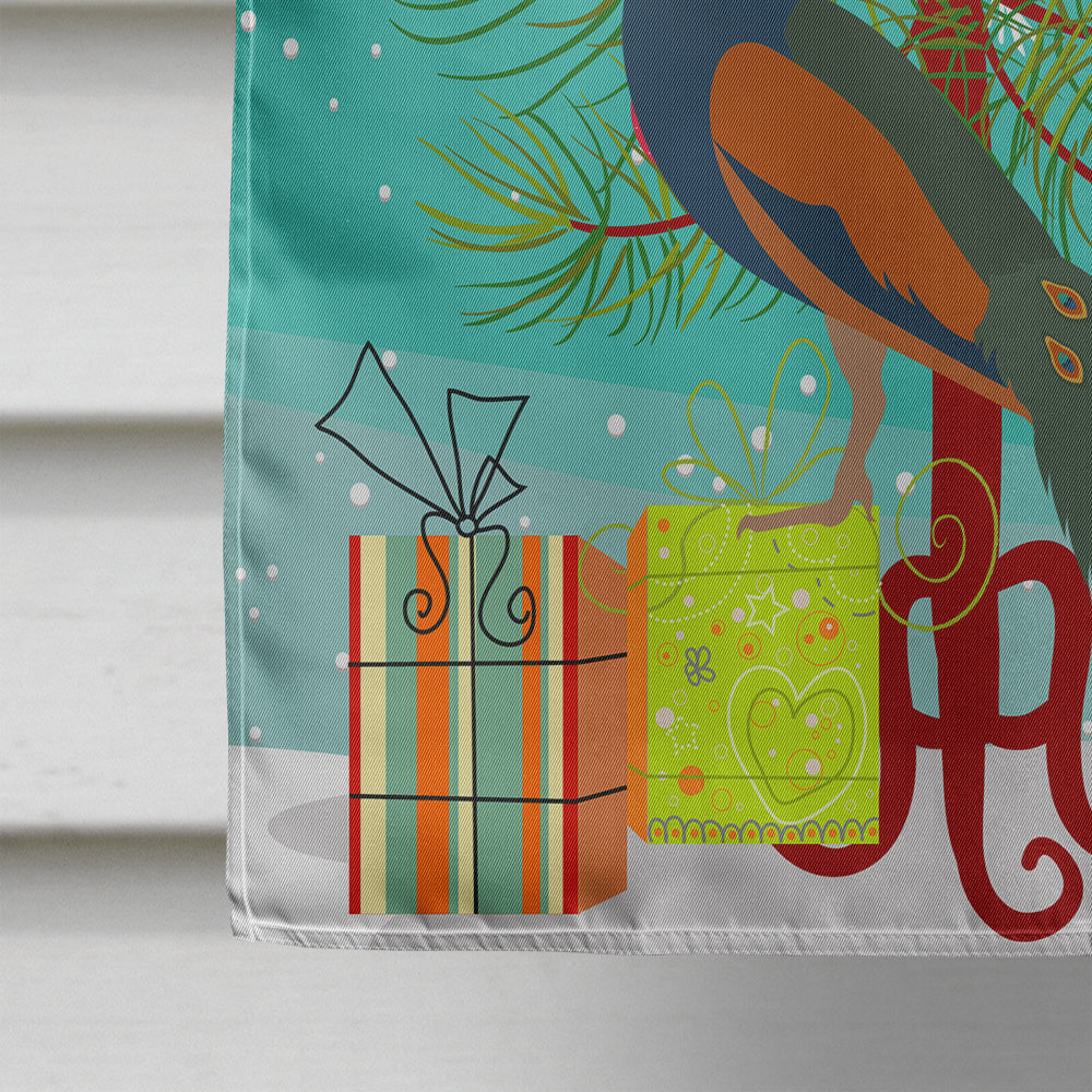 Indian Peacock Peafowl Christmas House Flag 28x40 Porch Sleeve Pole Decorative Outside Yard Banner Artwork Wall Hanging, Polyester