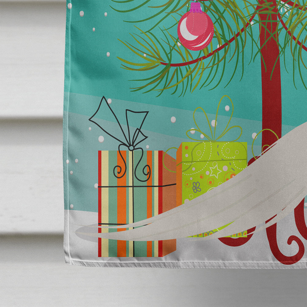 White Peacock Peafowl Christmas House Flag 28x40 Porch Sleeve Pole Decorative Outside Yard Banner Artwork Wall Hanging, Polyester