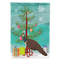 Indian Peahen Peafowl Christmas House Flag 28x40 Porch Sleeve Pole Decorative Outside Yard Banner Artwork Wall Hanging, Polyester