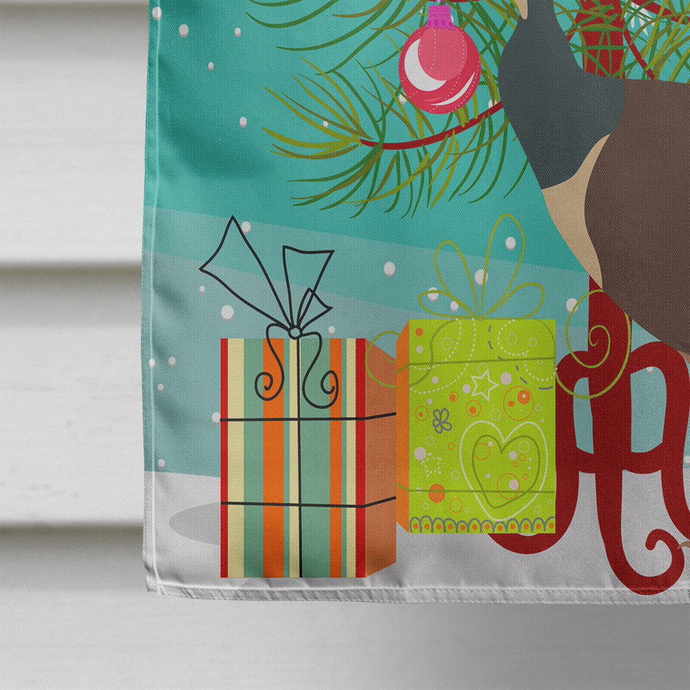 Indian Peahen Peafowl Christmas House Flag 28x40 Porch Sleeve Pole Decorative Outside Yard Banner Artwork Wall Hanging, Polyester