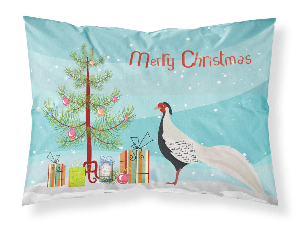 Silver Pheasant Christmas Standard Pillowcase Lightweight Super Soft Easy Care Decorative Artwork Pillowcase, Standard