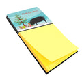 Devon Large Black Pig Christmas Watercolor Sticky Note Holder Refillable Dispenser Desk Accessory 3x3 Pad Gift