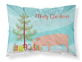 American Landrace Pig Christmas Standard Pillowcase Lightweight Super Soft Easy Care Decorative Artwork Pillowcase, Standard