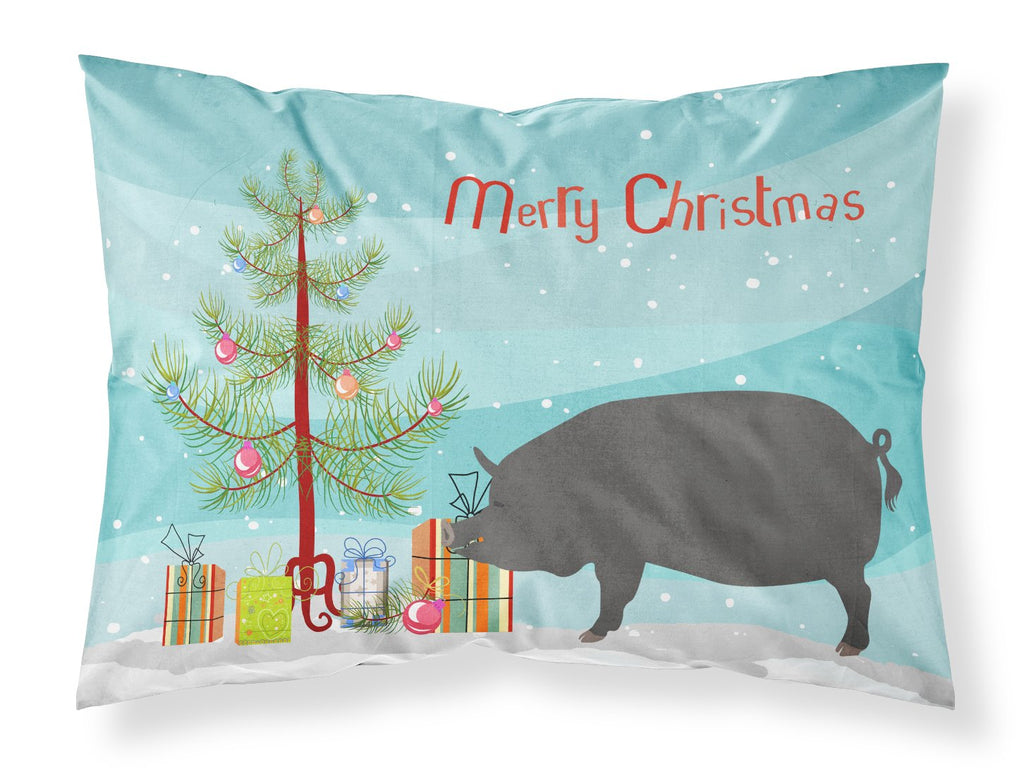 Berkshire Pig Christmas Standard Pillowcase Lightweight Super Soft Easy Care Decorative Artwork Pillowcase, Standard