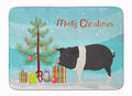 Hampshire Pig Christmas Memory Foam Kitchen Mat Machine Washable Anti-Fatigue Cushion Comfort Bath or Kitchen Rug