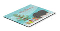 Vietnamese Pot-Bellied Pig Christmas Mouse Pad, Heat Resistant Trivet Hot Pad , Non Slip Rubber Desk Mat, Kitchen Counter Protector, Home Office Decor Gift