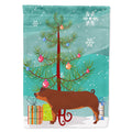Duroc Pig Christmas House Flag 28x40 Porch Sleeve Pole Decorative Outside Yard Banner Artwork Wall Hanging, Polyester