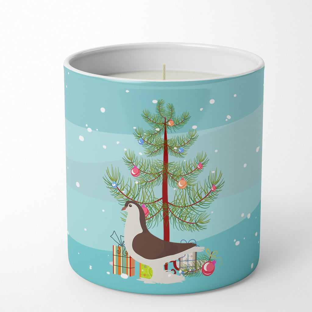Large Pigeon Christmas Decorative Soy Candle Nature Soy Wax Essential Oil Home Decor Ideal for Bedroom Kitchen Bath Office Gift, 10 oz