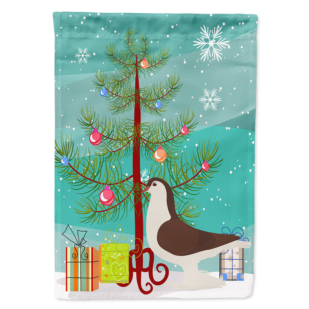 Large Pigeon Christmas House Flag 28x40 Porch Sleeve Pole Decorative Outside Yard Banner Artwork Wall Hanging, Polyester