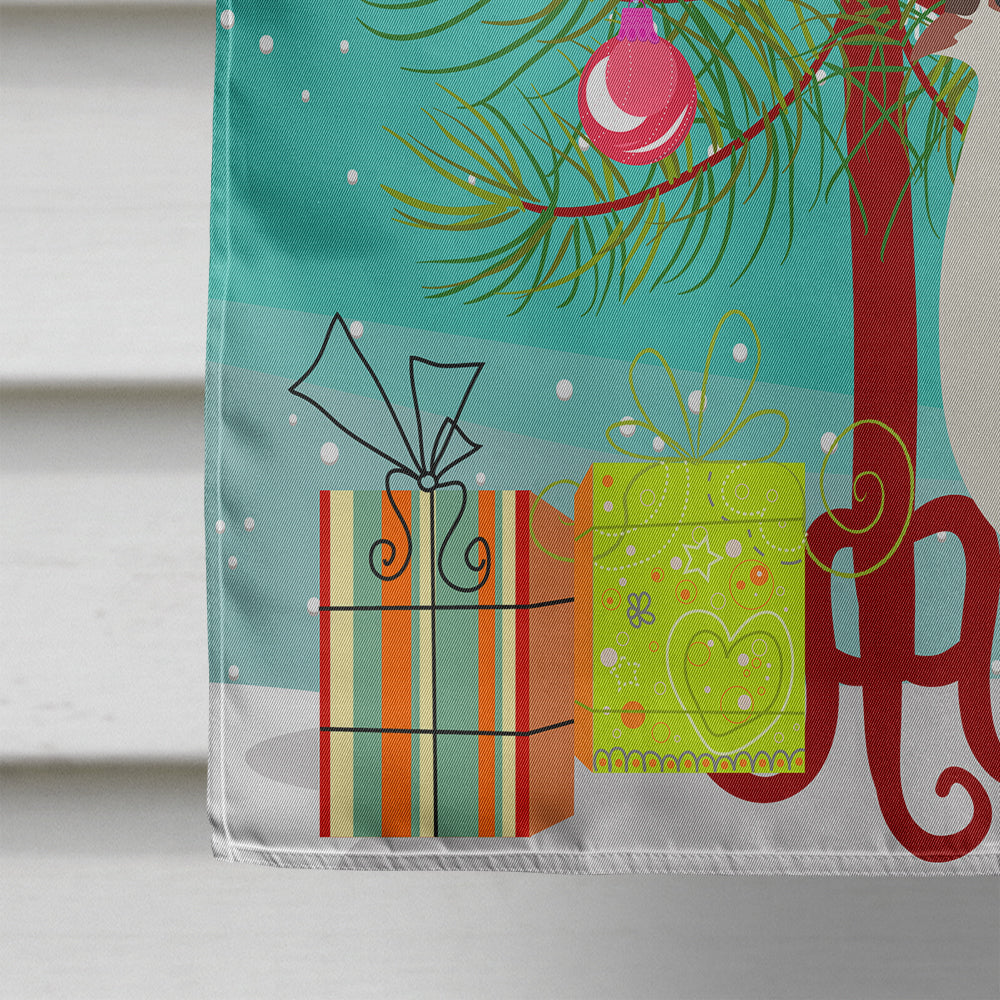 Large Pigeon Christmas House Flag 28x40 Porch Sleeve Pole Decorative Outside Yard Banner Artwork Wall Hanging, Polyester