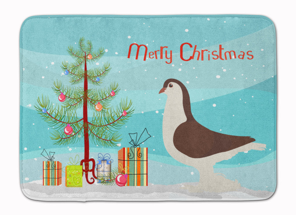 Large Pigeon Christmas Memory Foam Kitchen Mat Machine Washable Anti-Fatigue Cushion Comfort Bath or Kitchen Rug