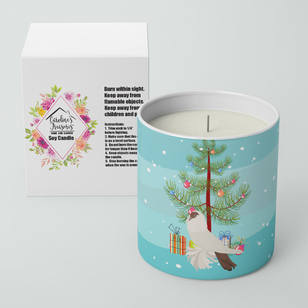 German Helmet Pigeon Christmas Decorative Soy Candle Nature Soy Wax Essential Oil Home Decor Ideal for Bedroom Kitchen Bath Office Gift, 10 oz