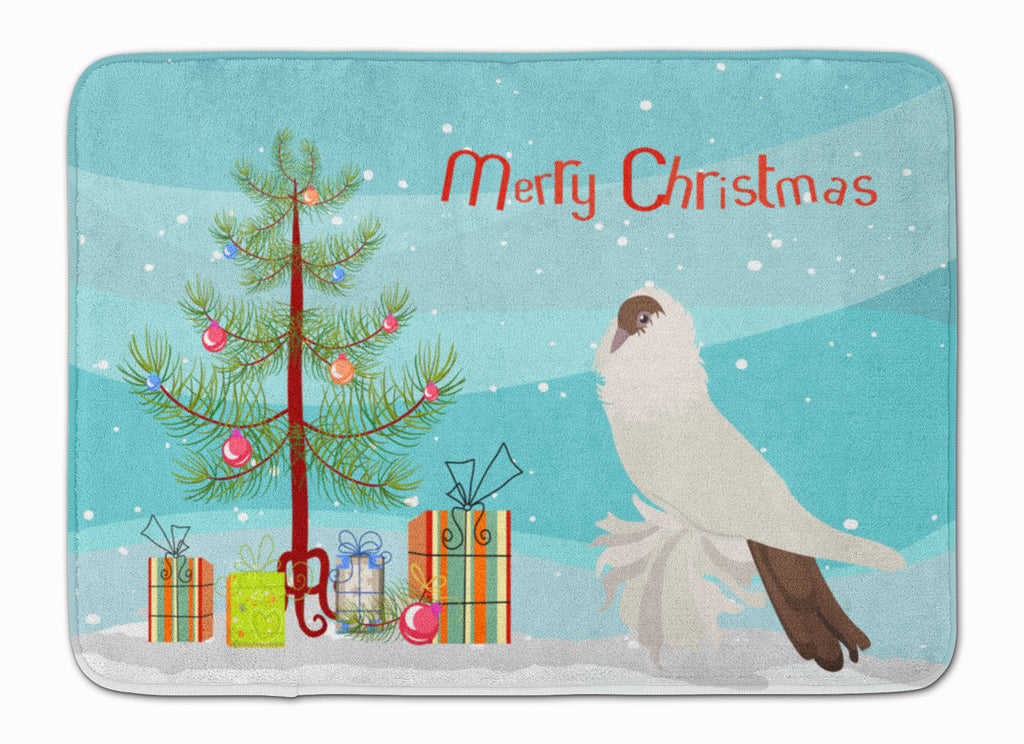 German Helmet Pigeon Christmas Memory Foam Kitchen Mat Machine Washable Anti-Fatigue Cushion Comfort Bath or Kitchen Rug