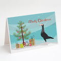 English Carrier Pigeon Christmas Greeting Cards Pack of 8 Blank Cards with Envelopes Whimsical A7 Size 5x7