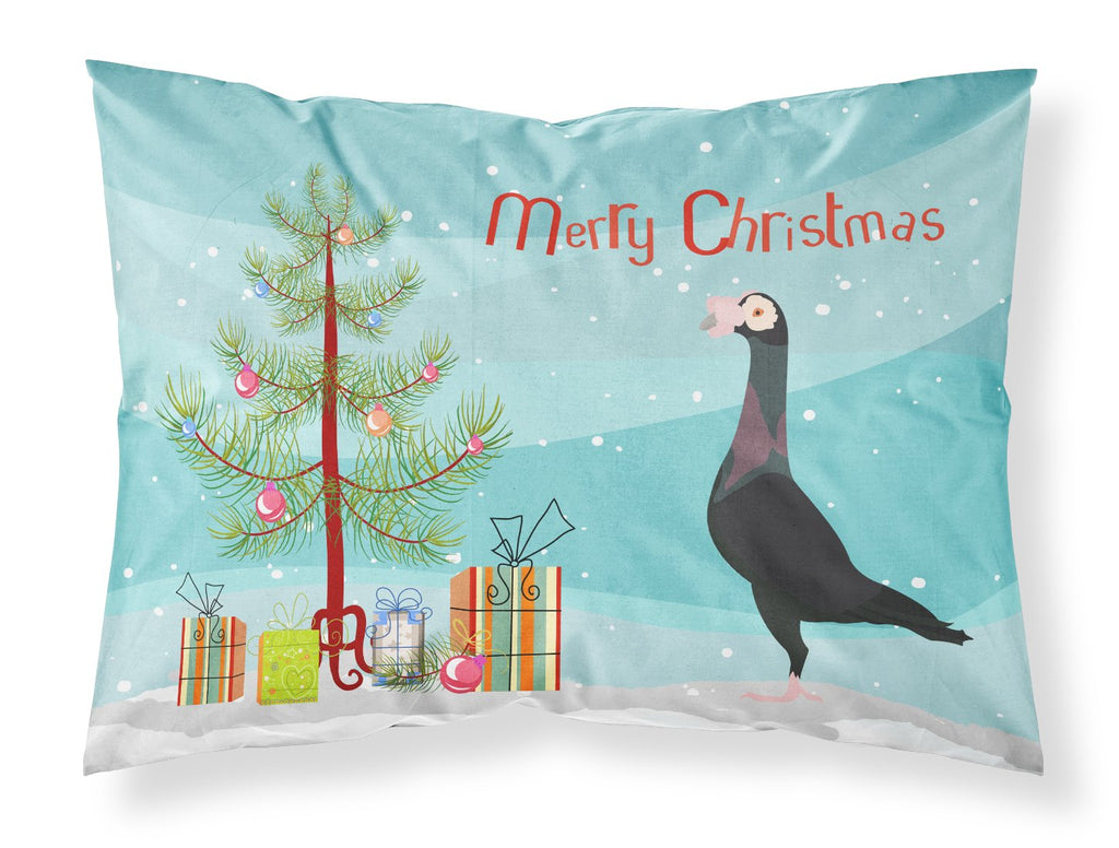 English Carrier Pigeon Christmas Standard Pillowcase Lightweight Super Soft Easy Care Decorative Artwork Pillowcase, Standard