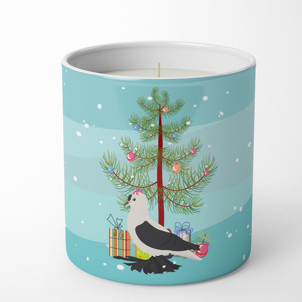 Saxon Fairy Swallow Pigeon Christmas Decorative Soy Candle Nature Soy Wax Essential Oil Home Decor Ideal for Bedroom Kitchen Bath Office Gift, 10 oz