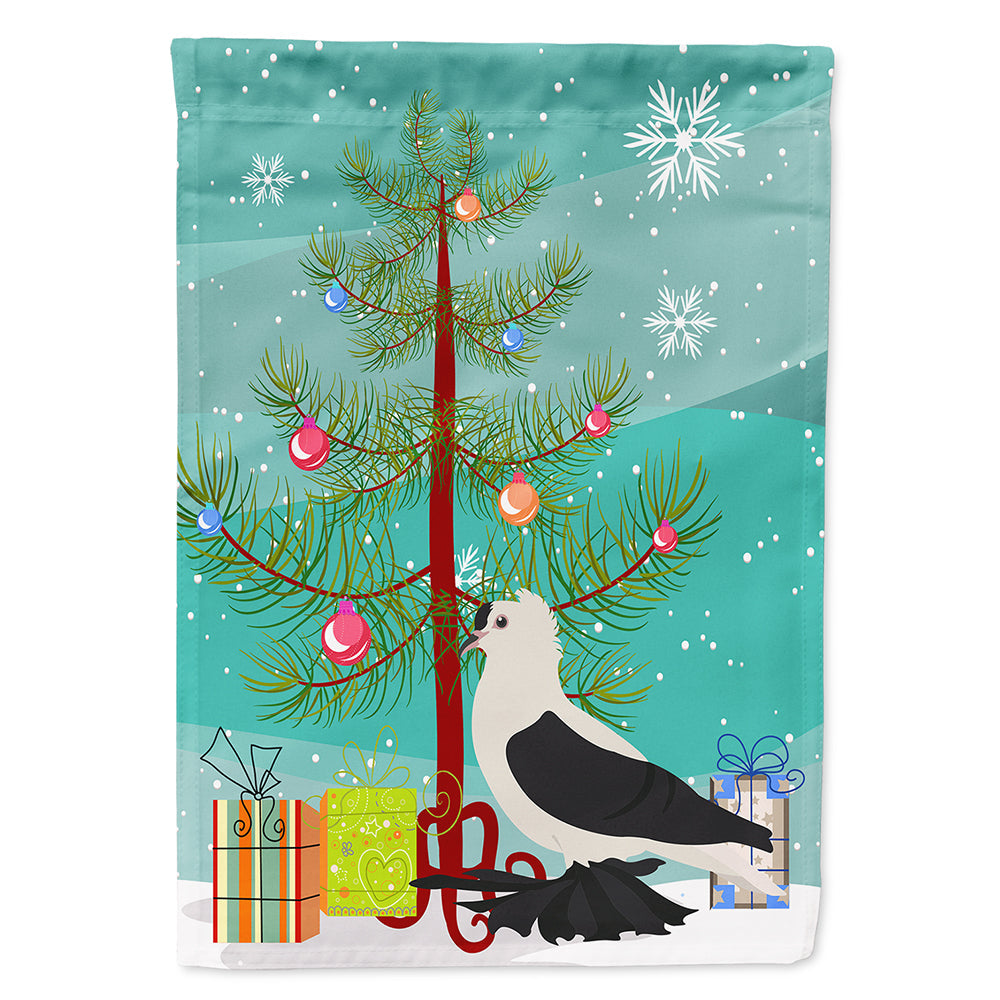 Saxon Fairy Swallow Pigeon Christmas House Flag 28x40 Porch Sleeve Pole Decorative Outside Yard Banner Artwork Wall Hanging, Polyester