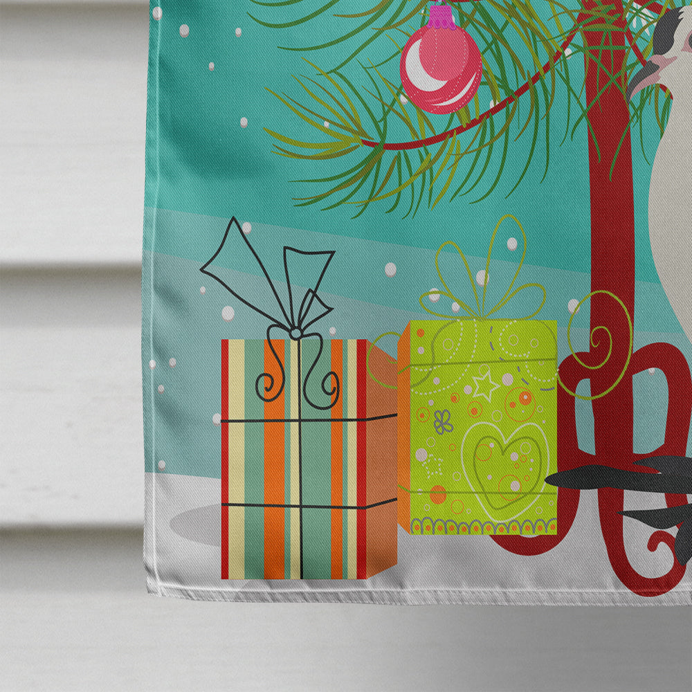 Saxon Fairy Swallow Pigeon Christmas House Flag 28x40 Porch Sleeve Pole Decorative Outside Yard Banner Artwork Wall Hanging, Polyester