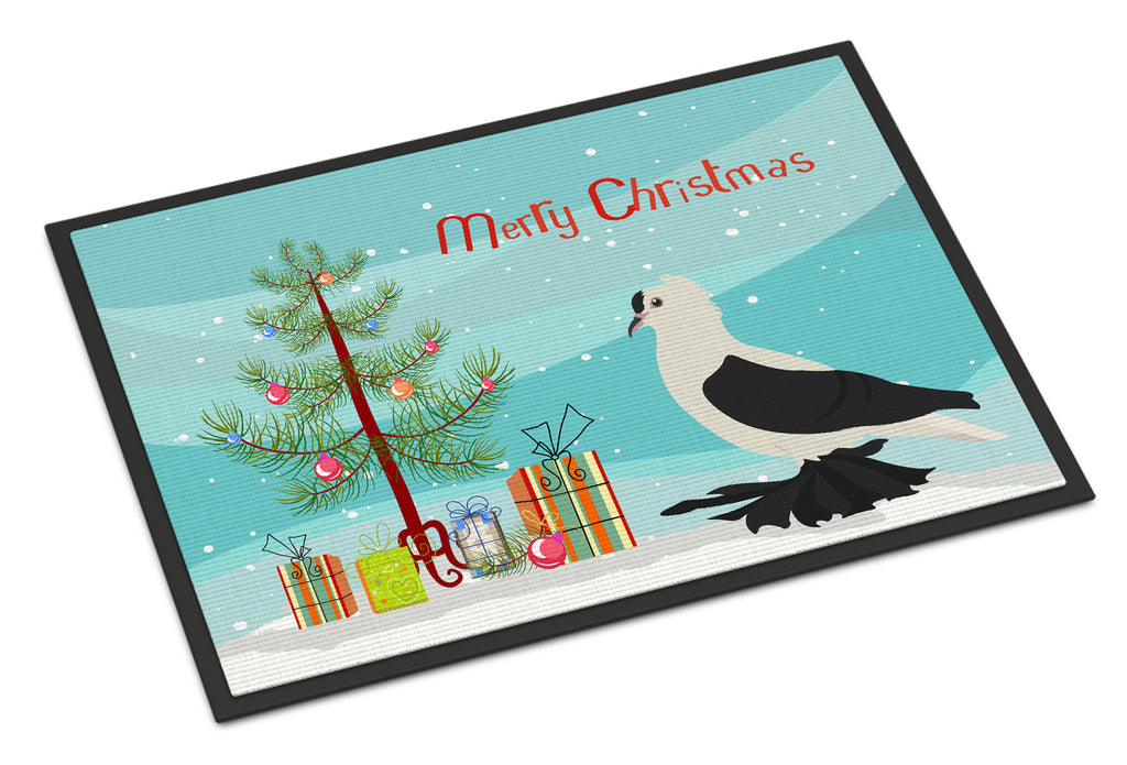 Saxon Fairy Swallow Pigeon Christmas Doormat Indoor Outdoor 24H X 36W Front Door Mat Rugs for Entryway, Non Slip Washable Low Pile,