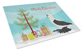 Saxon Fairy Swallow Pigeon Christmas Cutting Board Tempered Glass Kitchen Cutting Surface, Heat Resistant Chopping, Non-Slip Feet, Food Prep & Serving