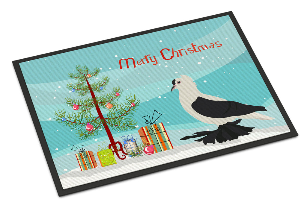 Saxon Fairy Swallow Pigeon Christmas Doormat Indoor Outdoor 18H X 27W Front Door Mat Rugs for Entryway, Non Slip Washable