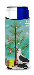 Saxon Fairy Swallow Pigeon Christmas Slim Can Hugger , Insulated Foam Hugger for 12 oz Slim Cans, Beer Bottles & Water Bottles, Printed in USA
